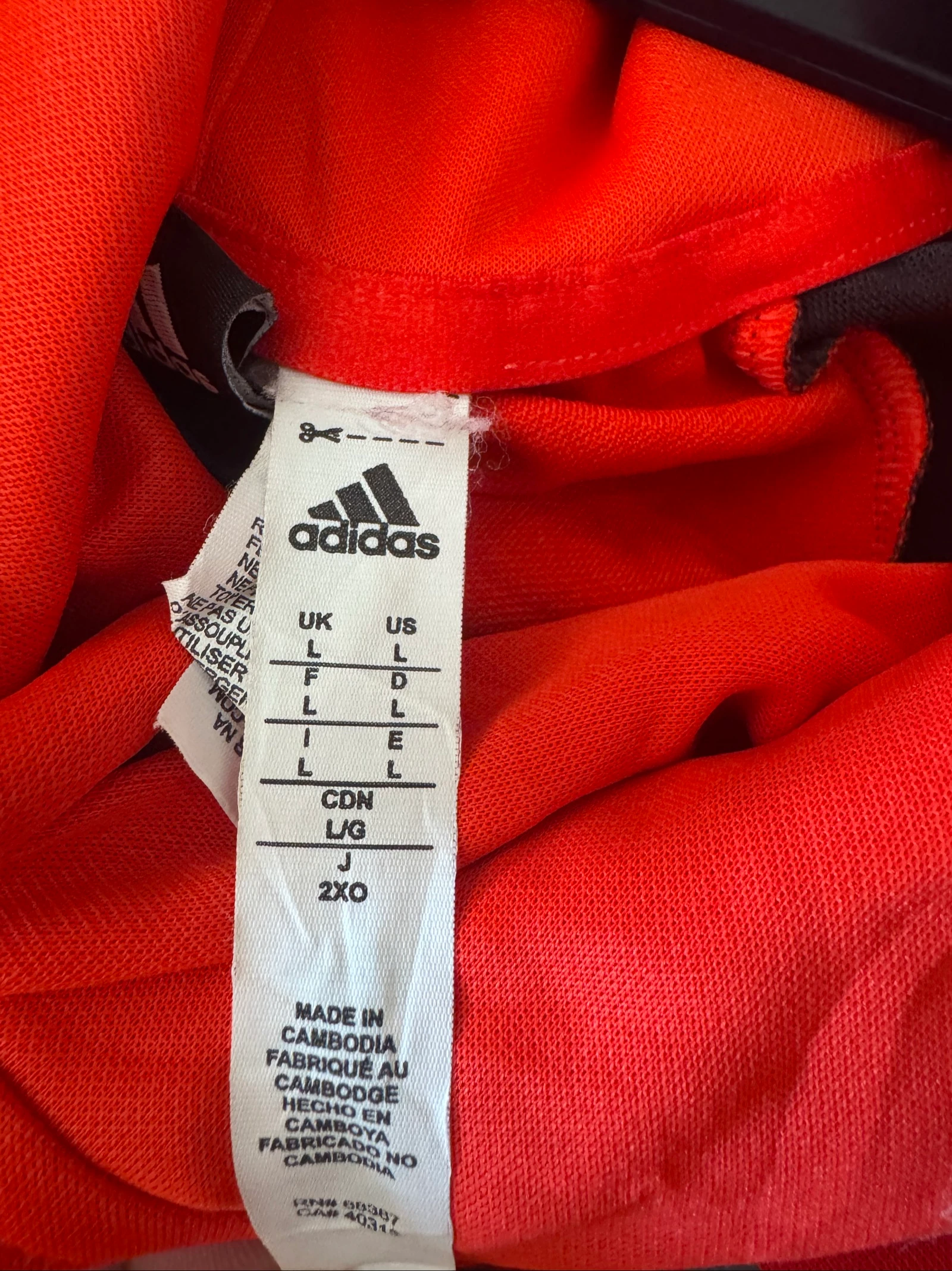 Camiseta adidas tamanho L – photo 4